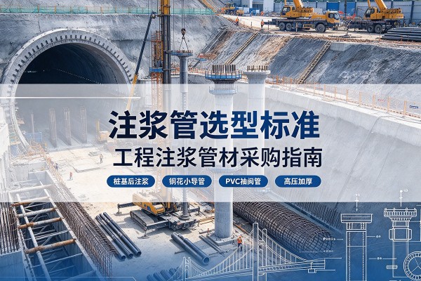崆峒注浆管选型标准