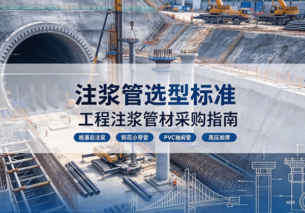 崆峒注浆管选型标准